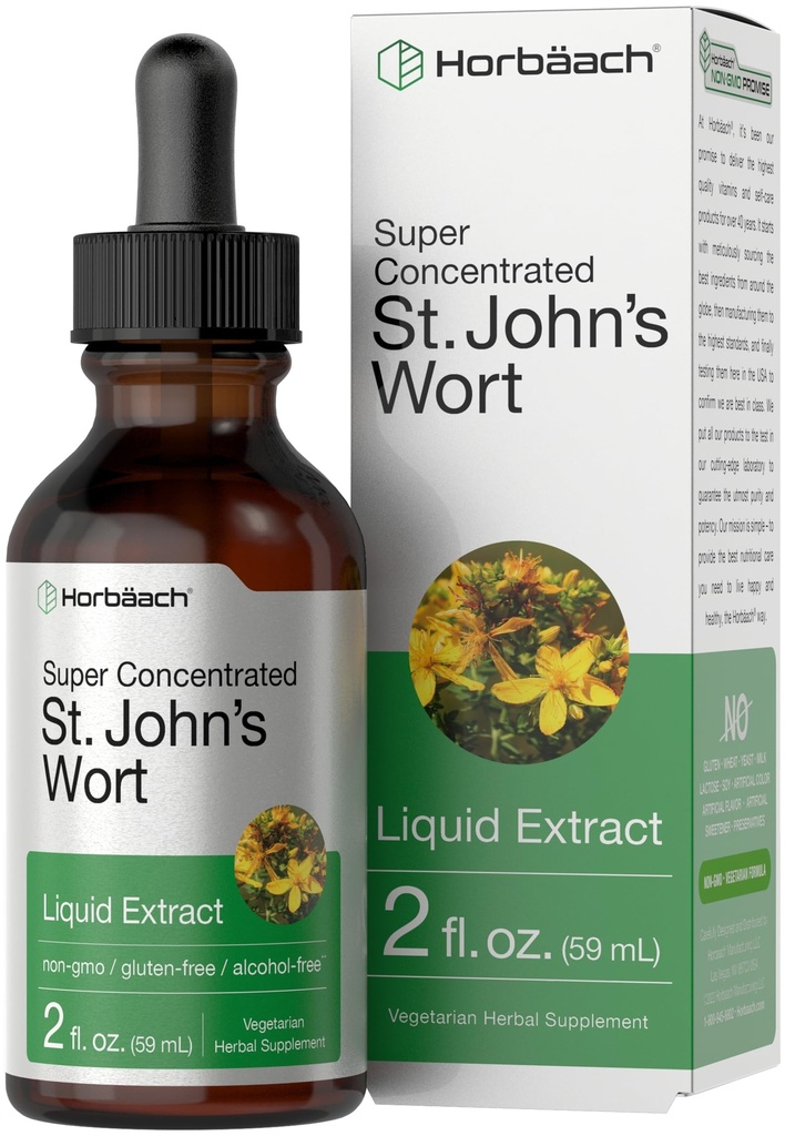 Horbäach St.Johns Wort Tinctuur 2 Fl Oz 