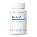 Biotica Onderzoek Meda Stim Support Endocriene functie, Voedingsondersteuning voor de schildklier Gland, gezonde T3, T4, Thyroxine niveaus, Metabole gezondheid, Bevat Jodium, Selenium, Magnesium, 100 Capsules