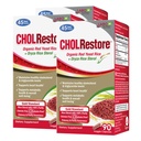 LABO Nutrition CHOLrestore Red Gist Rice with Phytosterol Health Supplement, ondersteunt gezonde Cholesterol niveaus, Citrinine & Aflatoxin Free, 90 Vege Capsules 3x3