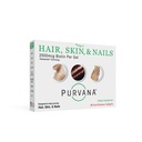 Wellgenix Purvana Haar, huid en nagels Vitamine - 2500mcg Biotine, Foliumzuur, DMAE, Grape Seed Extract - One a Day Softgels - PCOS & Postpartum Haarverlies Ondersteuning - (30 Tellen)