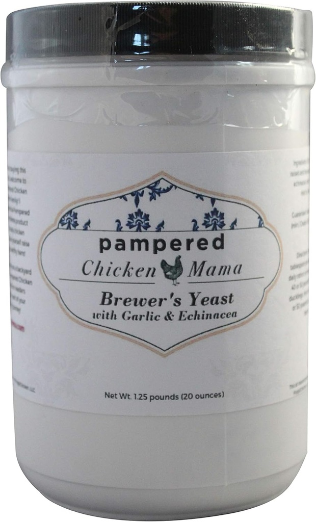 Brewer's Gist voor Backyard Kippen & Eenden met Echinacea, Knoflook, & Oregano (4 pond)