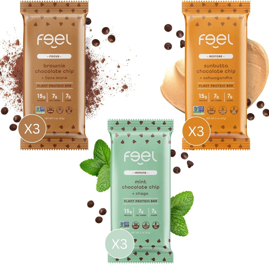 Voel Vegan Protein Bars 