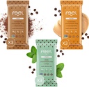 Feel Vegan Protein Bars (en anglais seulement) Chocolate Lovers (en anglais seulement) Keto (en anglais seulement) Gluten Free (en anglais seulement) Organic (en anglais seulement) Lions Mane (en anglais seulement) Chaga (en anglais seulement) Ashwagandha (en anglais seulement) 15g Protein (en anglais seulement) Faible Sucre (en anglais seulement) Non GMO (en anglais seulement) Sunbutta + Brownie + Menthe - 9 Pack