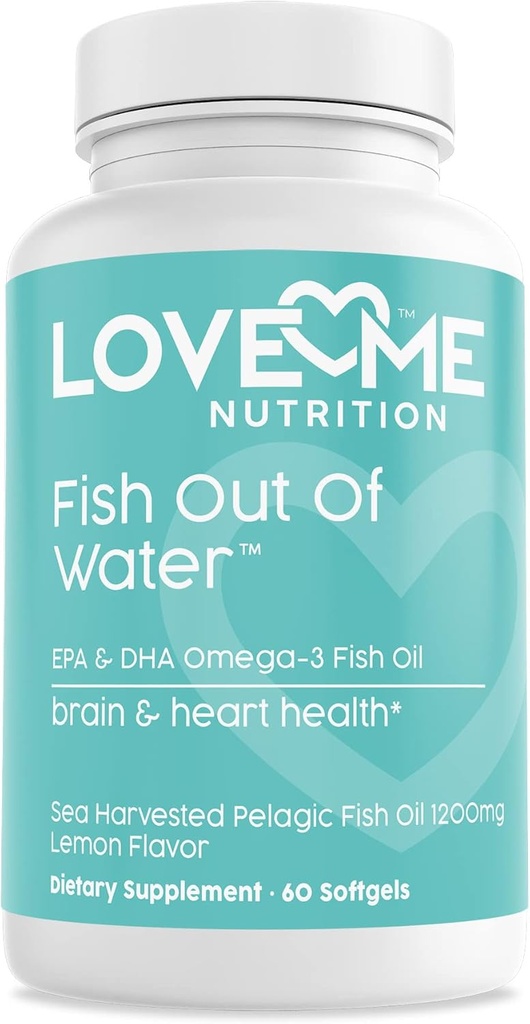 Fish Oil Omega 3 Supplement 