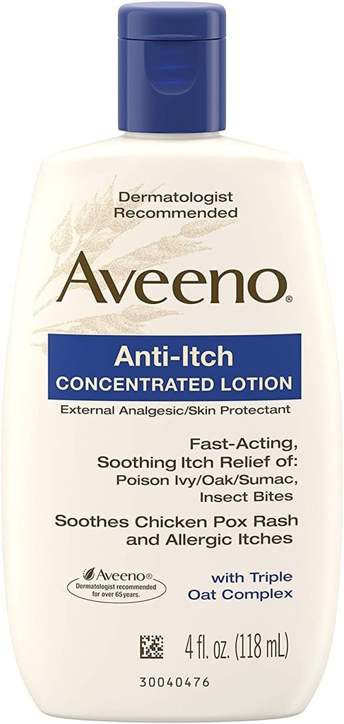 Aveeno Anti-Itch Geconcentreerde Lotion - 4 Ounce