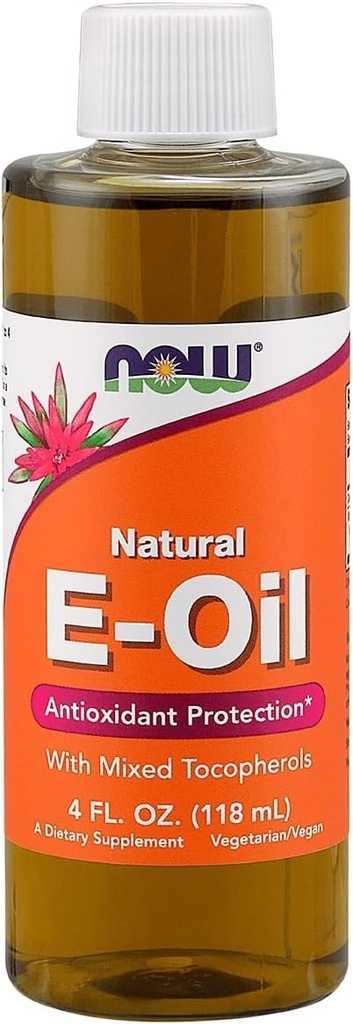 E vloeibaar, 80% gemengde tocoferolen nu Foods 4 oz vloeibaar