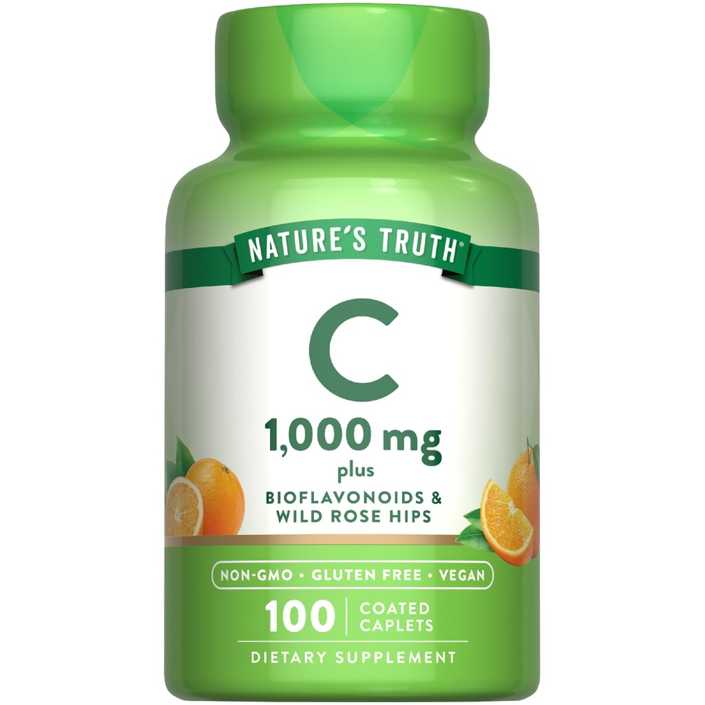 De waarheid van de natuur Vitamine C Bioflavonoïden & Rose HIPS 