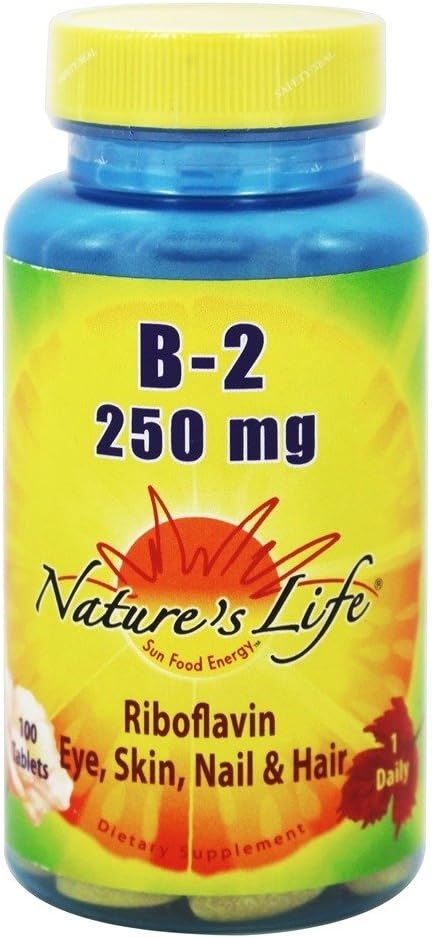 Vitamine B-2 250 Mg100 Tabnature's Life