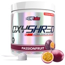 EHP Labs OxyShred Pre Workout Powder & Shredding Supplement - Preworkout Powder with L Glutamine & Acetyl L Carnitine, Energy Boost Drink - Passievruchten, 60 Servers