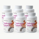 Androgen Balance - Supplément d'équilibre hormonal pour les femmes - Soutien pour l'excès de corps ou de poils faciaux, Balding, Fertilité (6 bouteilles)