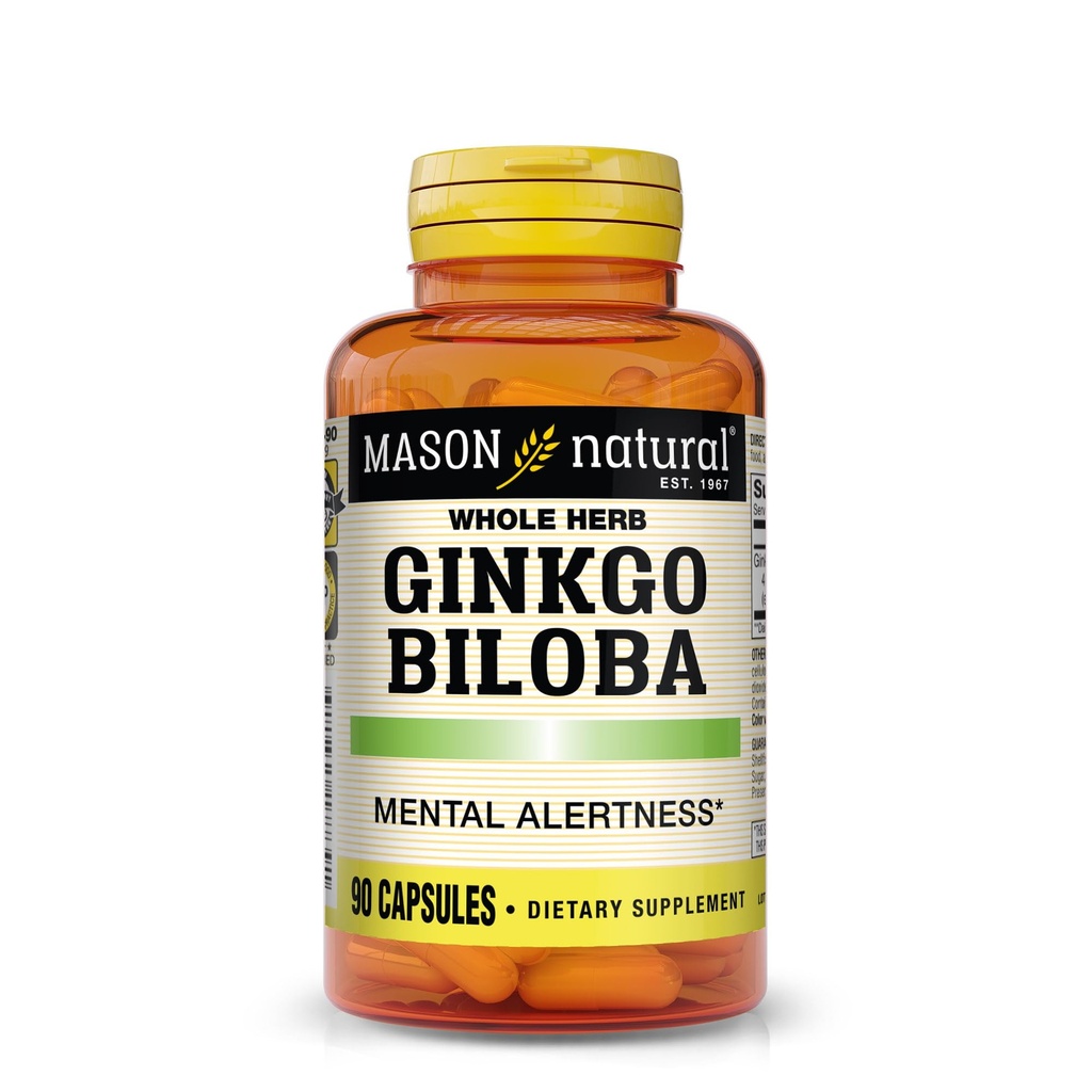 MASON NATUURLIJKE Gingko Biloba Capsules, 90 Tel.