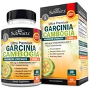 Garcinia Cambogia gewichtsverlies pillen - maximale sterkte Appetite Suppressant & Fat Burner voor mannen en vrouwen - 1600mg natuurlijk extract & 960mg HCA - Metabolisme Booster & Carb Blocker Capsules - 60Ct