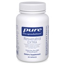 Pure Encapsulations Resveratrol EXTRA - 100 mg Trans-Resveratrol - For Healthy Cellular & Cardiovasculaire functie* - Antioxidanten Supplement - Non-GMO & Gluten Free - 60 capsules