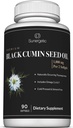 Sunergetic Premium Black Cumin Seed Oil Softgels 1.000mg Black Seed Oil Per Serving 