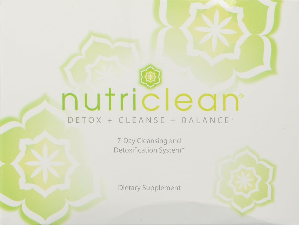 NutriClean 7 dagen Reinigingssysteem met Stevia: Probiotica voor de spijsvertering gezondheid, Immune Support, Vezel, Magnesium en Herbal Blend (7 porties, Glutenvrije)