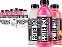Proteïne2o 15g Wei Proteïne Isolaat Geïnfundeerd Water Plus Elektrolyten, Suikervrije Sportdrank, Klaar om te drinken, Glutenvrij, Lactosevrij, Elektrolyt Variety Pack, 16,9 floz Flesje (12 Aantal)