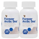 Forever Living - Arctic Sea Omega-3 Supplement - EPA en DHA Blend for Heart, Brain and Eye Health - Glutenvrij - 240 Softgels (Pack of 2)