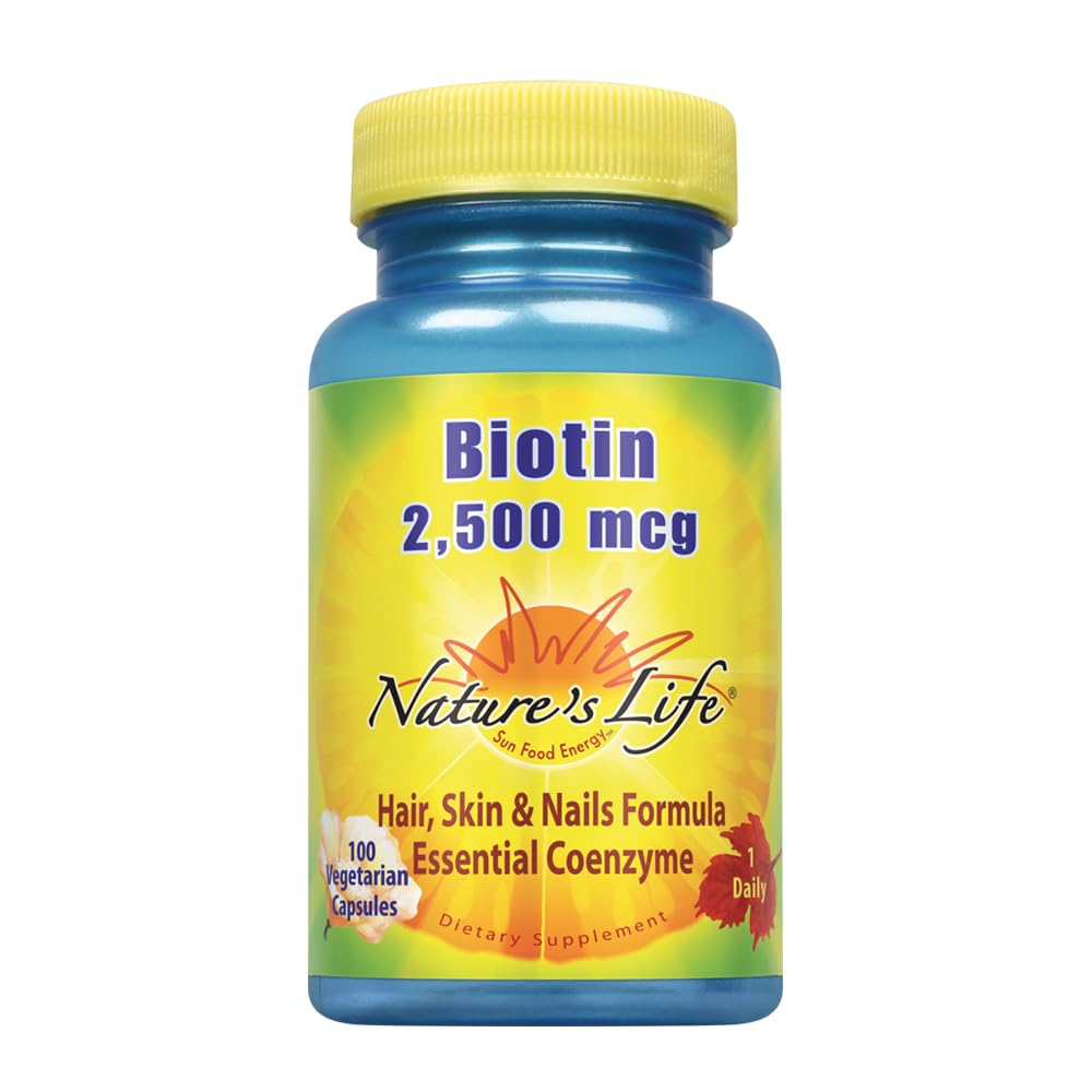 Het leven van de natuur Biotin 2500mcg 