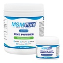 KALA GEZONDHEID MSMPure Fijn poeder 1lb en spier & gezamenlijke crème 2oz bundel