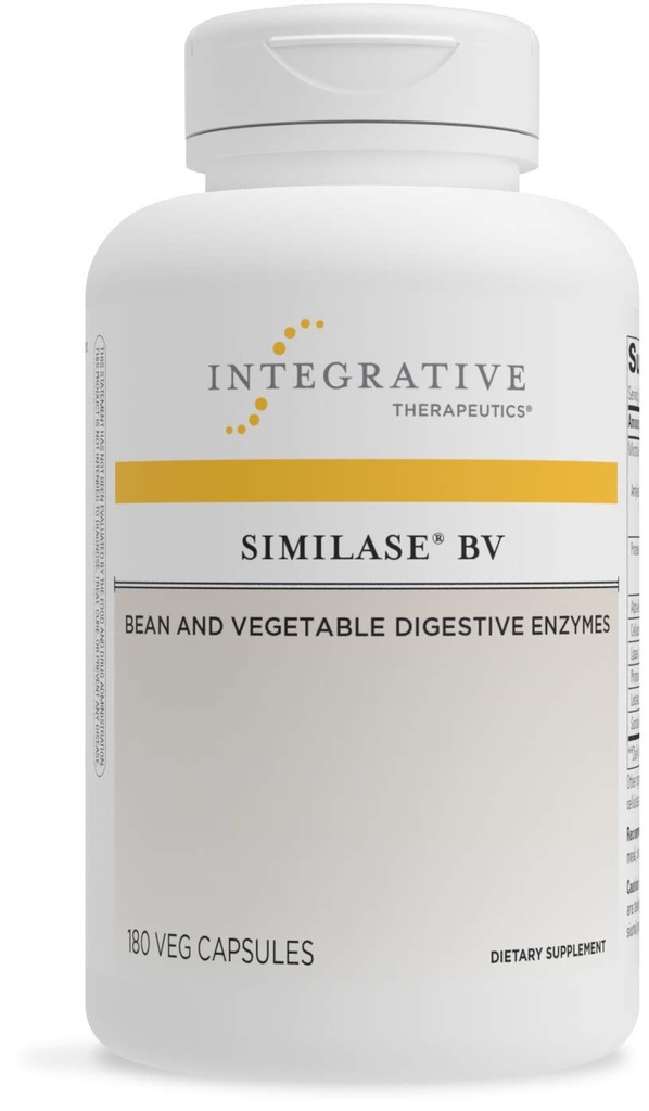 Integrative Therapeutics Similase BV - Digestion Support Supplement for Men & Women* - Supports Digestie with Enzymes* - Vegan & Dairy-Free - 180 Capsules (90 Servings)