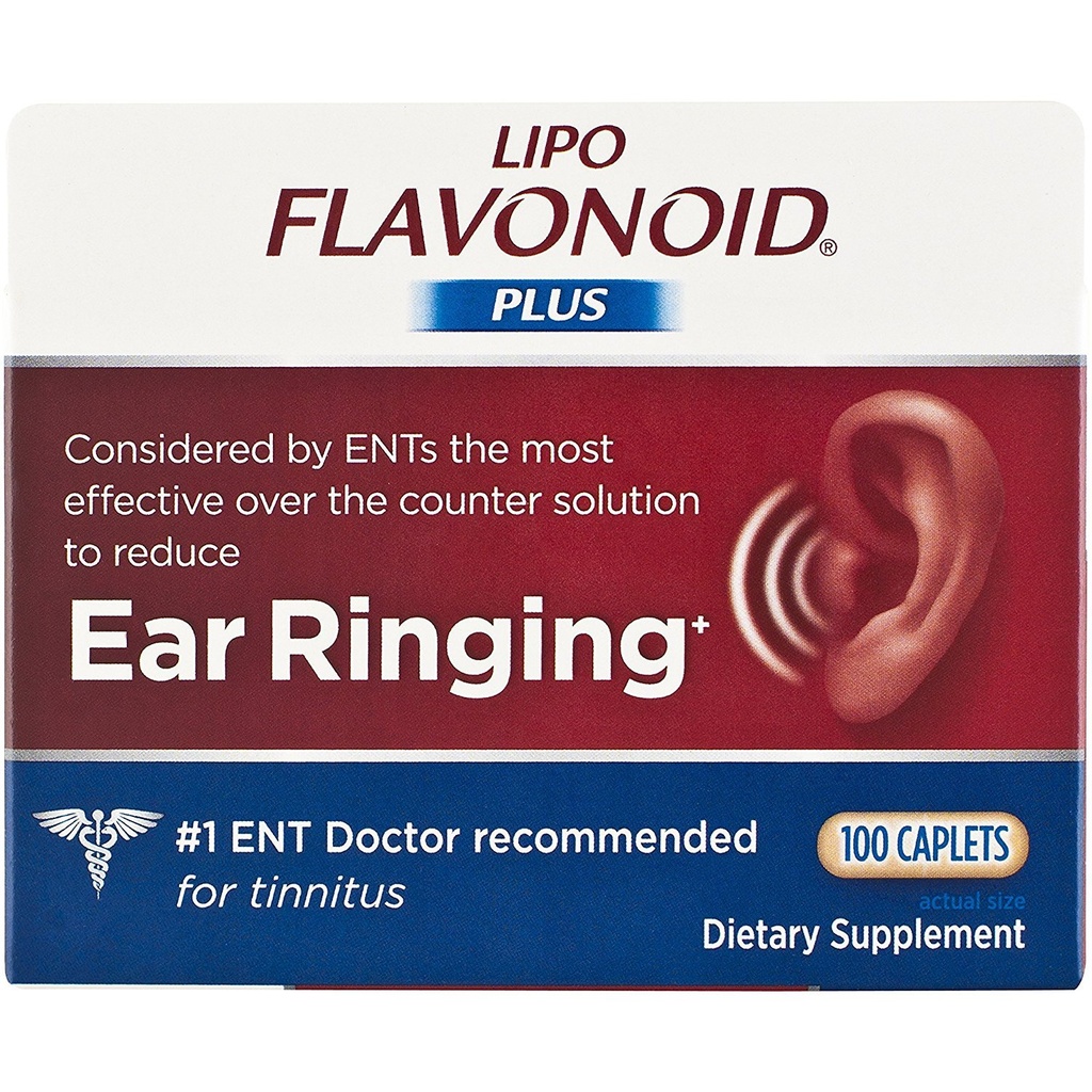 Lipo-Flavonoid Plus Dieetsupplement Oorgezondheid, 100 Telling (pakket van 2)