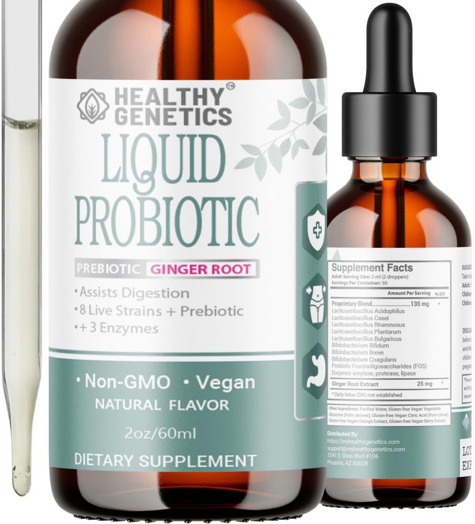 Vloeistof Probiotica voor vrouwen Mannen & kinderen 