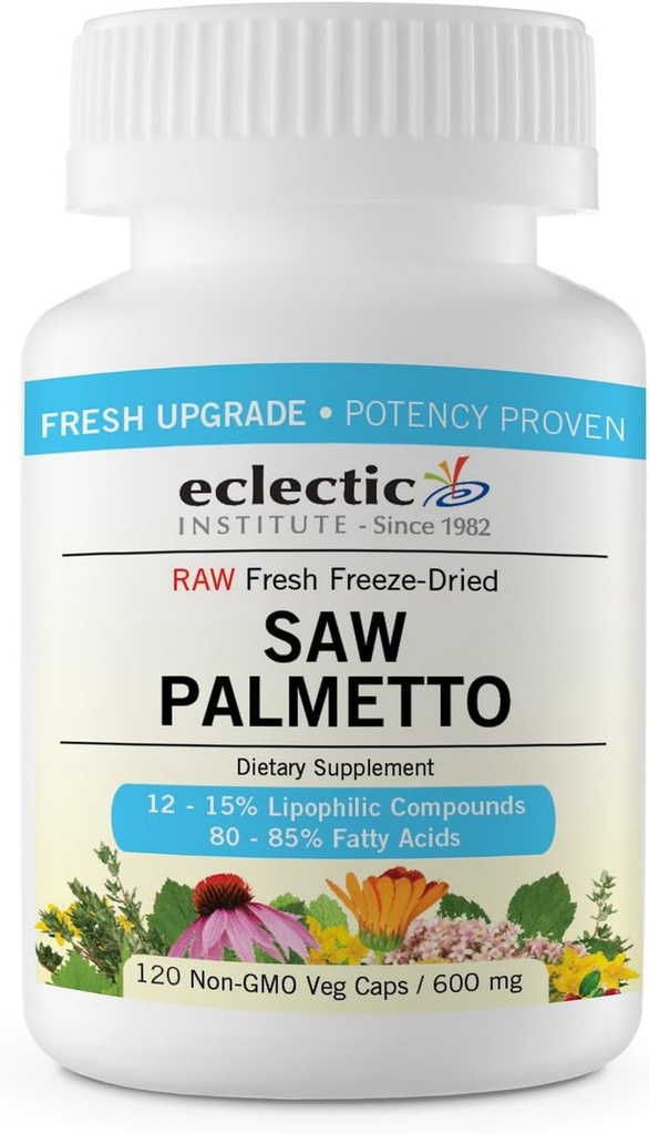 Palmetto de scie éclectique 600 Mg Fduv, Bleu, 240 comte