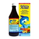 Ballena Azul Aceite de Hígado de Bacalao para Adultos y Niños, COD Leverolie voor volwassenen en kinderen, Goede bron van vitaminen, Dieetsupplement, Omega 3 (Tropische vruchten 15 OZ)