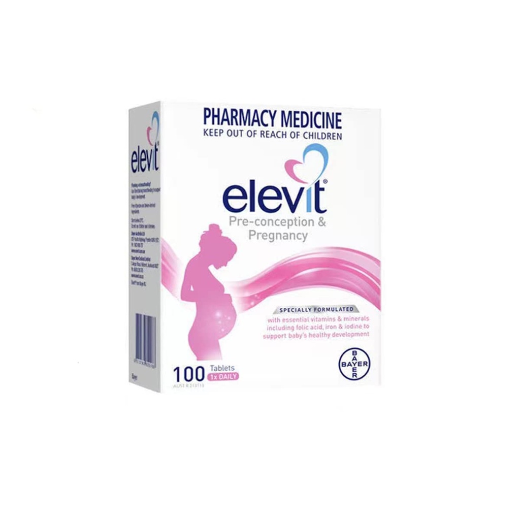 Elevit TAB met Jodium 100s Standard Shipping