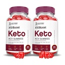 Justified Laboratories (2 Pack X10 Boots Keto ACV Apple Cider Vinegar Boost Geformuleerd met Granaatappel Beet Juice Powder B12 Vegan Non GMO 120 Gummies