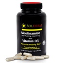 Nicotinamide niet-opvliegende vitamine B3 en D3 supplement 
