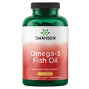 Swanson Omega 3 Fish Oil Supplement Harthersenen en gezamenlijke ondersteuning GGO-vrije EVA's 180 mg EPA Plus 120 mg DHA 150 Softgel Capsules Citroensmaak