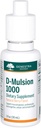 Genestra Merken D-Mulsion 1000 - Vloeistof Vitamine D Supplement - Natuurlijke Bessensmaak - 1 Fl Oz