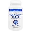 ML Naturals Fosfatidyl Serine 400 mg (hoge dosering) 120 plantaardige capsules. Ondersteunt geheugen- en hersenfunctie, niet-GMO, NSF-gecertificeerd en cGMP-compliant