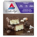 Atkins Endulge Chocolate Coconut Bar, Dessert Favorite, Hoog in vezels, 1g Suiker, 5 Tellen