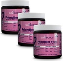 SUNBIOTICS Amilier Flora - Supplément en poudre prébiotique et probiotique pour enfants avec 5 milliards d'UFC de 5 souches probiotiques pour bon Gut Flora, système immunitaire et microbiome équilibré - Berry, (paquet de 3)