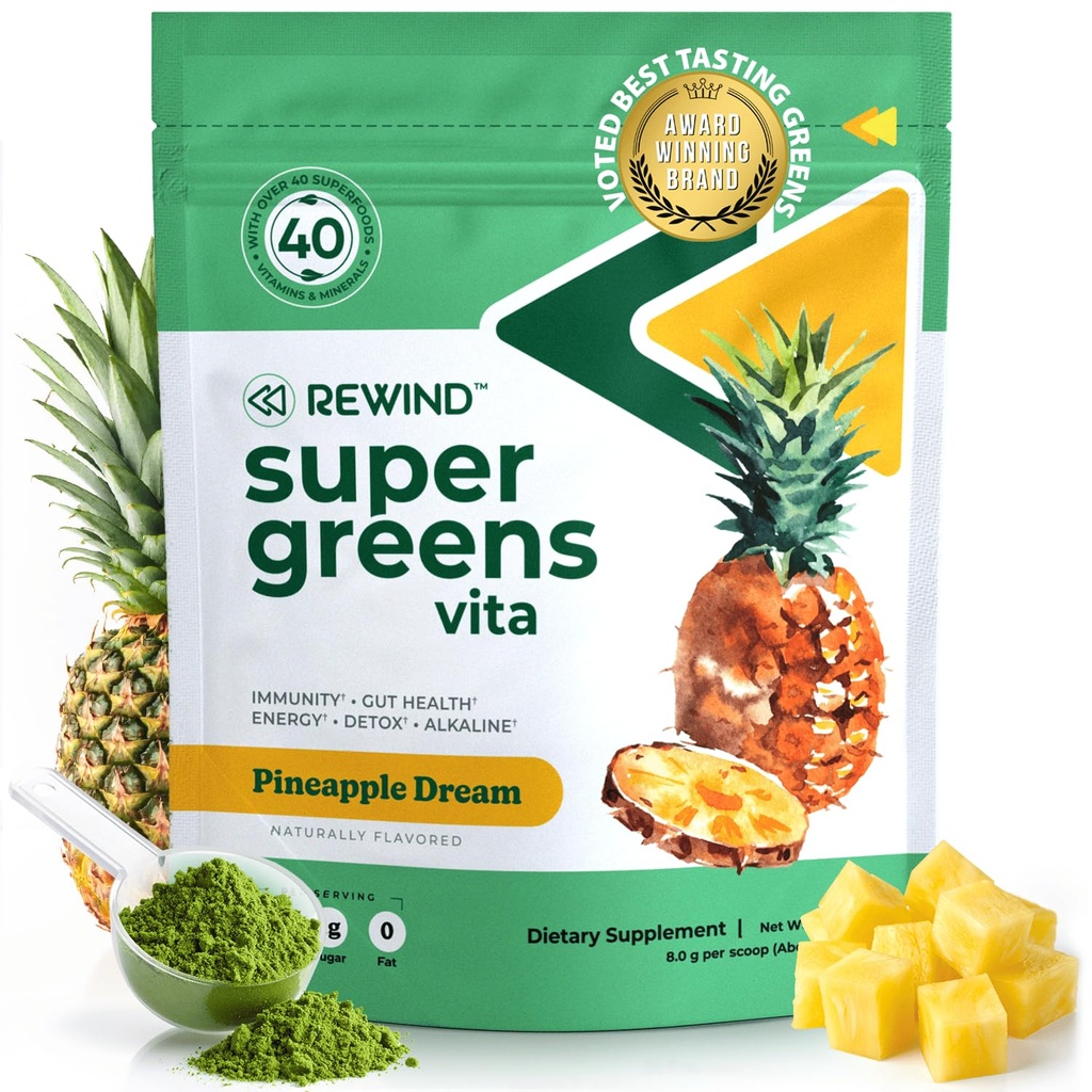 Best Proef Super Greens Powder with 40+ Superfoods 