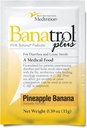 Banatrol® Natuurlijke anti-diarree met prebiotica, verlichting van chronische diarree, IBS, terugkerende diarree, klinisch ondersteund medisch voedsel, niet-constipatie, 25 porties (pijnappel)