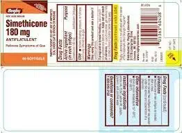 [3Pack] Simethicone 180mg Softgels Anti-Gas 60 Tel *Vergelijken met de actieve bestanddelen van Phazyme Ultra Strength & Save!* door Ultra Strength Phazyme???????????????????????????????????????