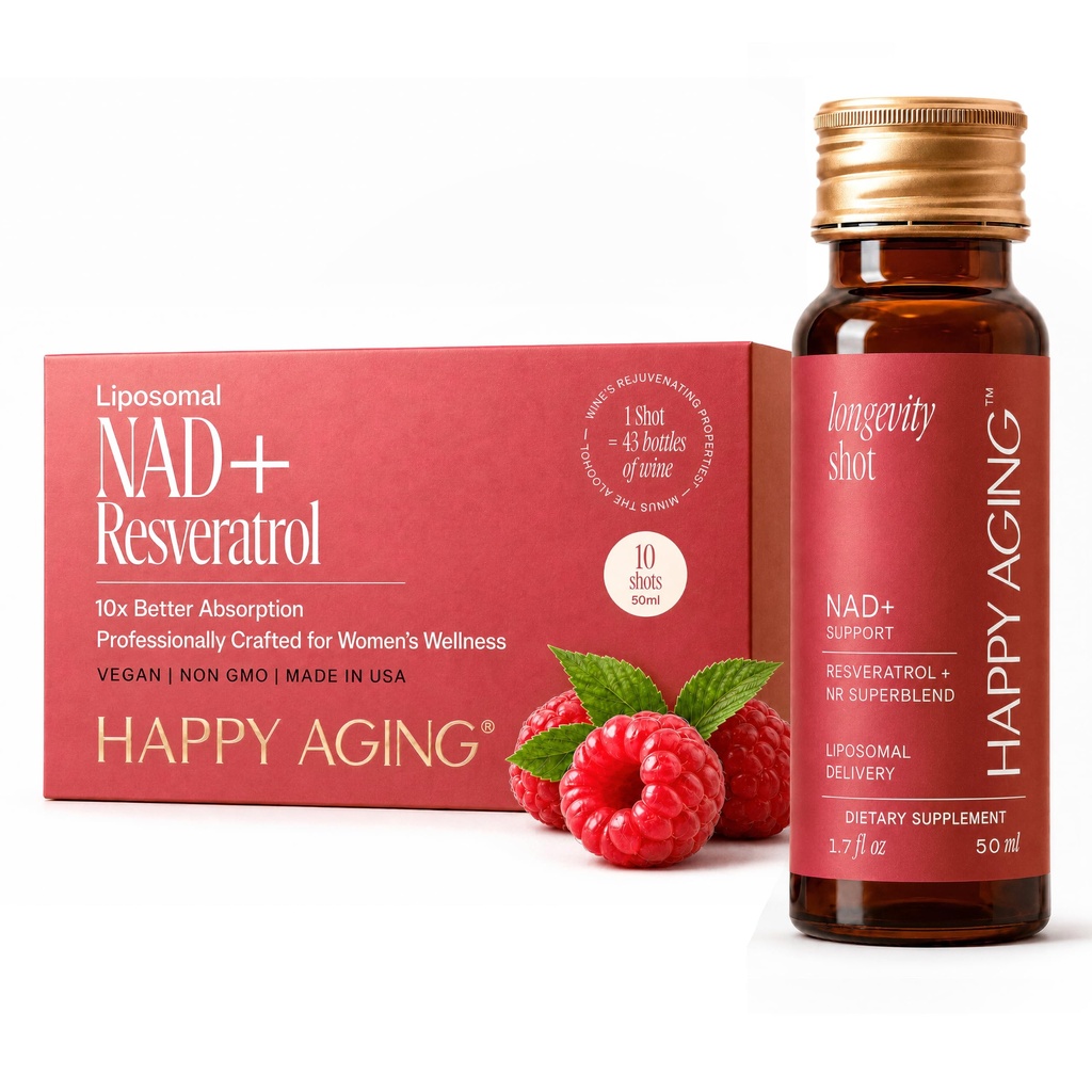 Liquid NAD+=Resveratrol== NMN Alternative==10x Plus Absorption==Liposomal Nicotinamide Riboside et resvératrol avec antioxydants==10 Shots
