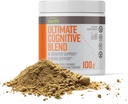 Supplément de champignons ultime, poudre de lion biologique pour la fonction cognitive, l'humeur, l'immunité et le bien-être, sans saveur et sans odorat, 100g