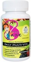 Skinny Jane Daily Multi Vitamin for Women Ondersteunt energie, wellness, en haar, huid, nagels en unieke fruit en veggie Blend 60 Makkelijk te slikken vloeibare capsules