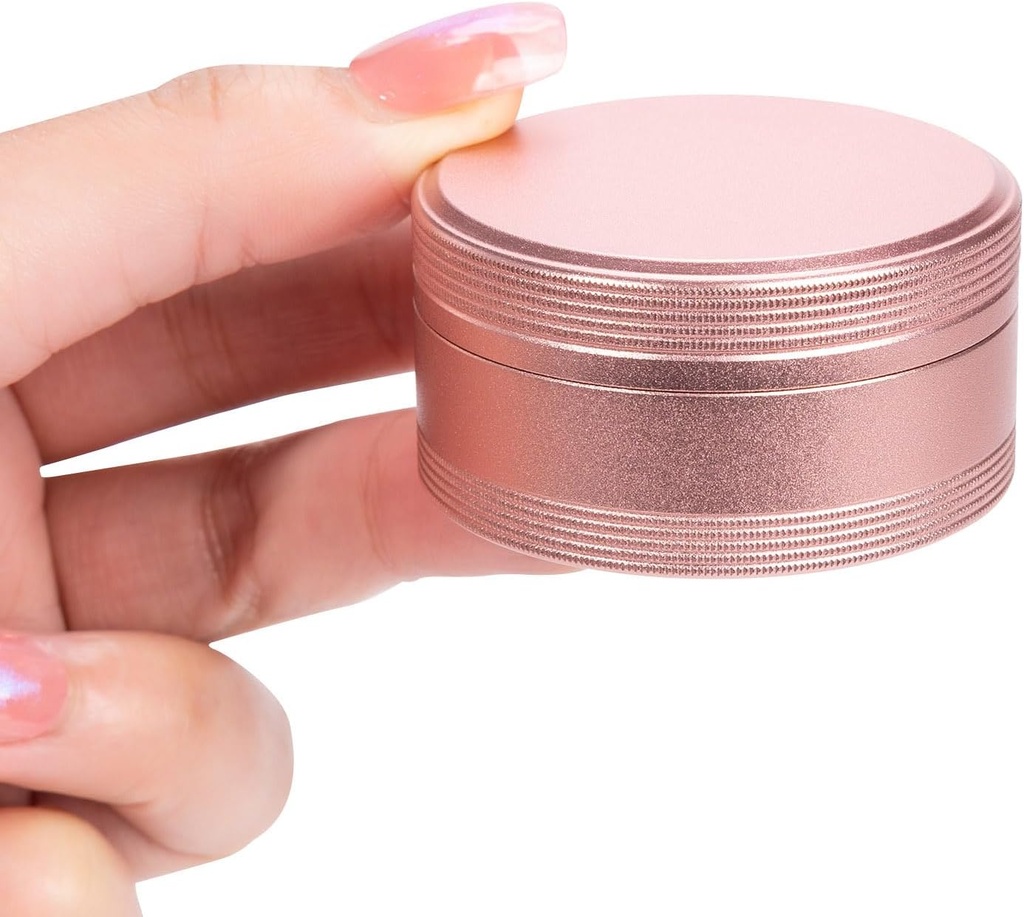 Metal Pill Container Pill Case - Waterdichte pil Box voor dagelijks reizen, Single Pill Hplder voor zaktas, Portable Medicine Organizer, Ideaal voor medicatie visolie, Unieke Gift Pink
