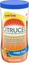 Citrucel Sugar Free Orange Flavor Methylcellulose Fiber Therapy Powder for Regularity, 16,9 ounce, Pack of 4