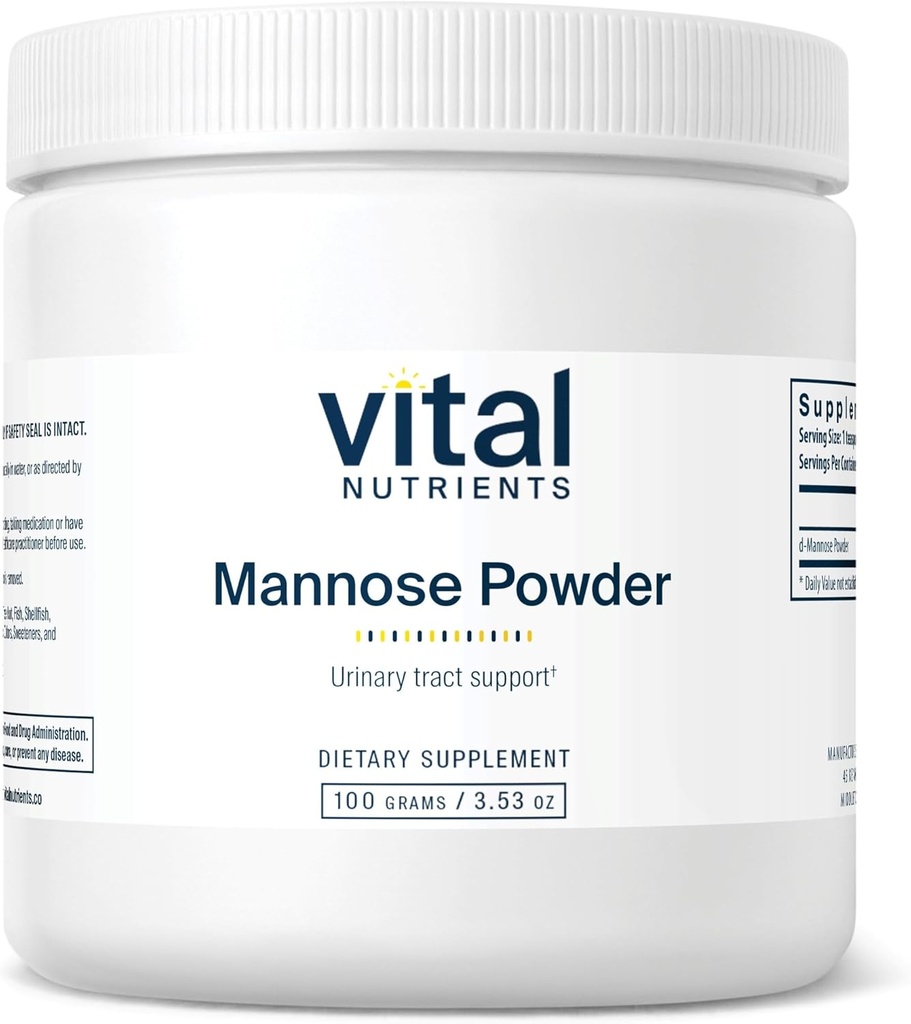 Vitale voedingsstoffen Mannose Poeder 100g 