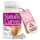 Supplément d'amélioration mammaire Enhancer de buste à base de plantes avec Saw Palmetto Fenugreek Wild Yam Black Cohosh Vegan Non GMO 60 Capsules Fuller Firmer Bust Support pour les femmes