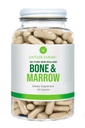 Fermes Antler - 100% pure Nouvelle-Zélande Bone & Marrow, 180 Capsules, 750mg - Herbacé, extrait de os de pâturage élevé, froid traité, gras essentiels sains, cellules souches, collagène, calcium
