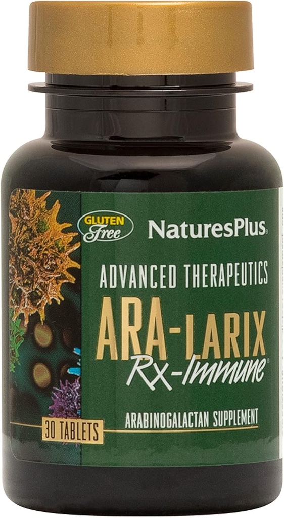 NaturesPlus Advanced Therapeutics Ara-6 Rx Immune Health - 30 tabletten - Hypoallergeen, Glutenvrij, Vegetarisch - 30 porties