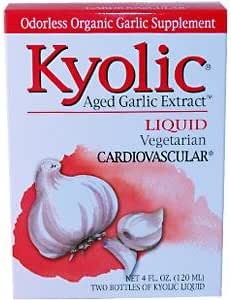 Wakunaga - Kyolic, Aged Garlic Extract, Cardiovascular, Liquid, 2 bottles, 2 fl oz (120 ml) Each