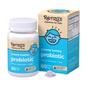 Renzo's Kids Probiotica, Oplosbare Probiotica voor Digestieve Gezondheid & Immune Ondersteuning, 60 Cherry-Flavored Melty Tabs